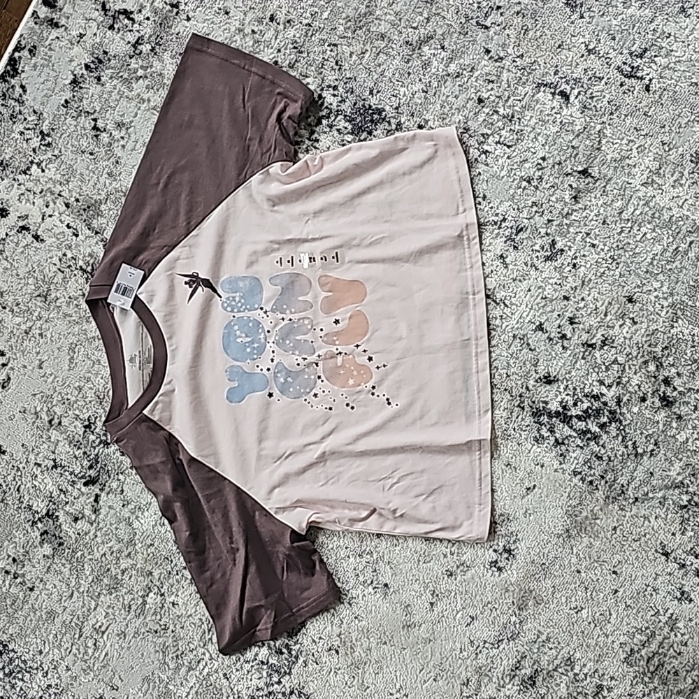 Nwt Disney You Can Fly Crop Top Shirt Size Medium